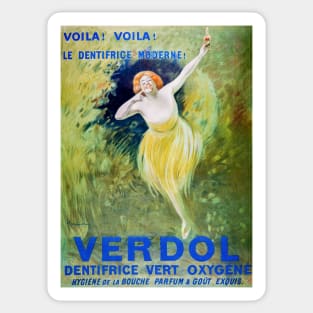Retro Advertisement by Cappiello / Verdol Sticker